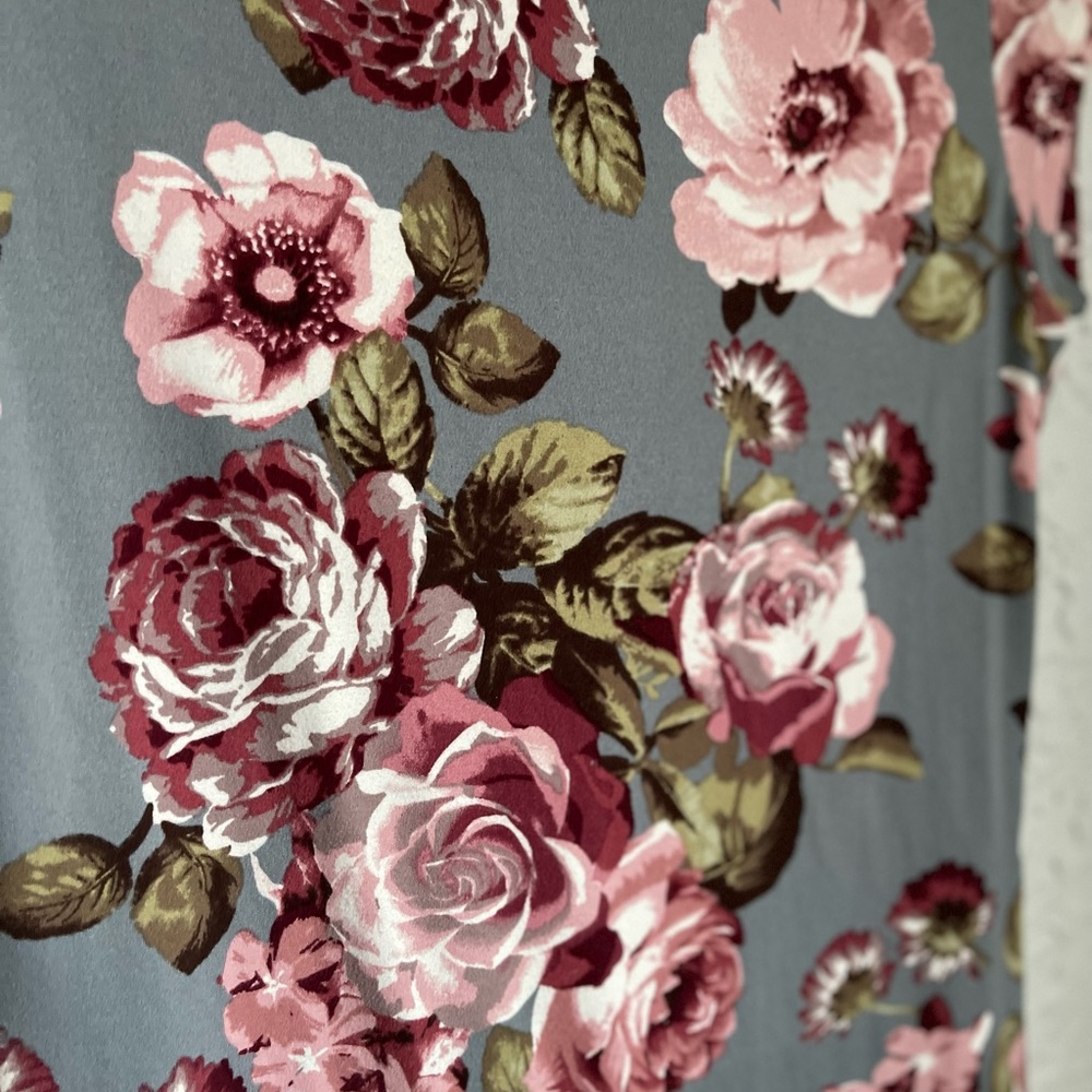 Fitted Floral Dress